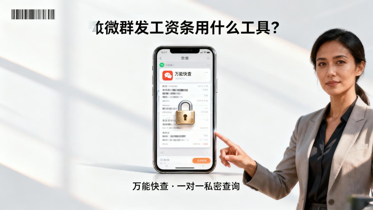 微信群发工资条用什么工具
