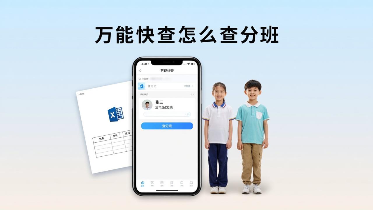 万能快查怎么查分班