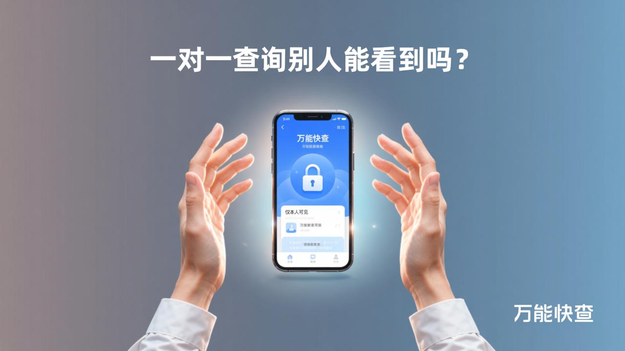 一对一查询别人能看到吗？个人隐私数据查询工具安全性对比