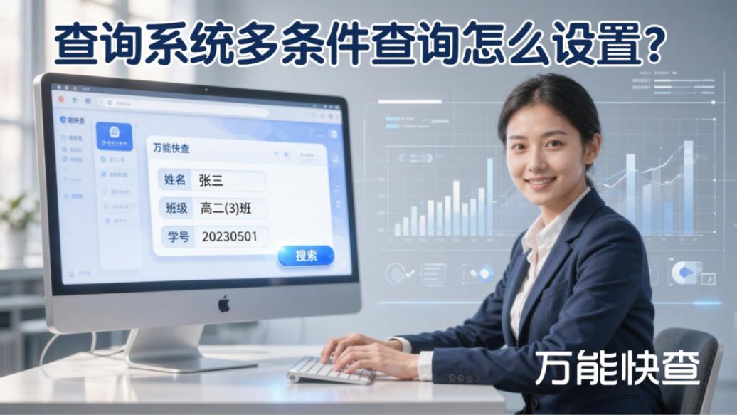 查询系统多条件查询怎么设置？万能快查支持多个查询条件，精准查找数据