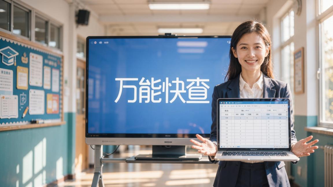 分班结果发布怎么弄？万能快查，Excel一键生成二维码扫码即查