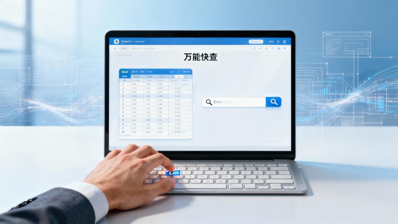 Excel转查询系统：万能快查，Excel一键转查询免编程